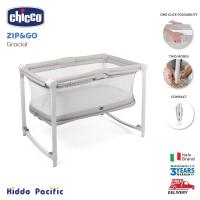 ราคา Chicco Zip Go Crib Cot Glacial เตียงสำหรับเด็กแรกเกิด ปรับเป็นเปลโยกได้ และพับเก็บง่าย มาพร้อมกระเป๋าสำหรับเดินทาง (8294341664)