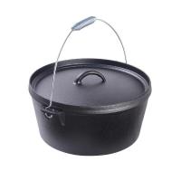 ราคา จัดส่งภายใน 24 ชม หม้อเหล็กหล่อ Seasoned Cast Iron Dutch Oven 25cm 6QT (16529842127)