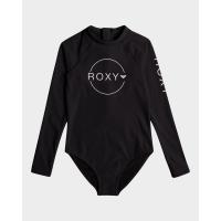 ราคา ROXY ชุดว่ายน้ำ เด็กโต เก็บอุณภูมิ กันแดด Girls 8 16 Heater Long Sleeve UPF 50 Rash Guard 224 ERGWR03289 KVJ0 (19684890133)