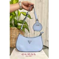 ราคา กระเป๋าสะพายไหล่ guess ทรงพอช แถมถุงผ้า รุ่น Alexie top กระเป๋าสะพายผู้หญิง (16418708860)