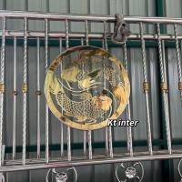 ราคา วงกลมปลาคราฟ สเตนเลส 304 สีเงิน สีทอง (17548219970)