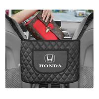 ราคา กระเป๋าหนังใส่ของข้างเบาะรถยนต์สำหรับ Honda Civic Accord Fit City Vezel CRV Odyssey Pilot Jazz (9885753329)