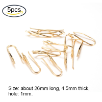 ราคา Beebeecraft 2 20 pc Brass Micro Pave Cubic Zirconia Hoop Earrings Findings Golden Leaf Earrings Real 18K Gold Plated for Earring Designs Jewelry Making (14295794392)