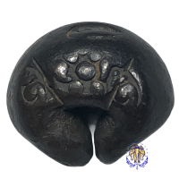 ราคา เงินพดด้วงสุโขทัย ตราช้างงวงยาวจุด ดอกไม้ ราคา1บาท หนัก 14 69กรัม ตราชัด สวยมาก (19579256434)