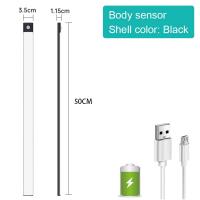 ราคา ไฟกลางคืนห้องนอนไฟเซ็นเซอร์ตรวจจับการเคลื่อนไหวแบบไร้สาย USB สำหรับตู้ครัวตู้เสื้อผ้าในห้องนอนไฟในร่ม (21170590729)