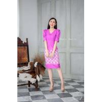 ราคา ชุดเดรสผ้าไหมญี่ปุ่น สินค้าพร้อมส่ง (15630407823)