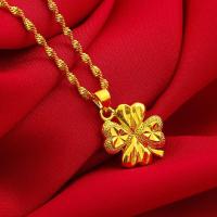 ราคา HIALAMAสร้อยคอทองพร้อมจี้สร้อยคอระย้าชุบ ยาว 18 นิ้ว24K GOLD NECKLACE (12363409680)