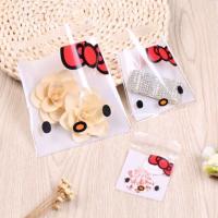 ราคา ถุงฝากาวลายคิตตตี้ เลือกลายได้ ขนาด 7x7 ซมและ 10x10 ซม (7817261806)