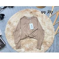 ราคา เสื้อเรย่อน ครอปแขนยาว ไขว้หน้า (19602728950)