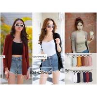 ราคา TOPSHOP T001 เสื้อคลุมผ้าเรย่อน งานป้าย ทรงใหญ่ใส่ได้ทุกไซด์ (14926775153)