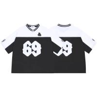 ราคา UncleDonJM West Coast Color Block No 69 Vintage T Shirt Chicano Streetwear Oversized T Shirt Mesh Tee (20811861750)