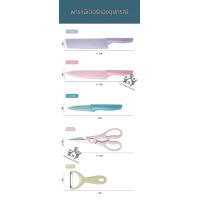 ราคา D0033 มีด มีดทำครัว ชุดมีดทำครัว เซตมีดทำครัวเคลือบเซรามิค มีดหลากหลายสี ไม่เป็นสนิม 1กล่องมี 6ชิ้น มีดสีพาสเทลห้องครัว ชุดมีดทำครัว (9106984775)