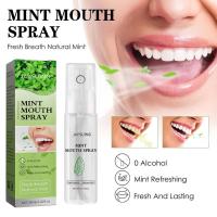 ราคา Mint Spray Breath Freshener Mouth Spray Odor Treatment Spray Refresher Fresh Breath Remove Bad Breath (17576608756)