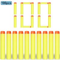 ราคา 7 2ซม 100Pcs สำหรับ Nerf กระสุนลูกดอกรอบหัวเติมฟองน้ำลูกดอกเด็กเด็กของเล่นปืนกระสุนสำหรับ NERF N Strike Blasters (21164567336)