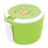 ราคา Eskimo ปิ่นโต 2 ชั้น กล่องใส่อาหาร พลาสติก เข้าไมโครเวฟได้ (20801105385)