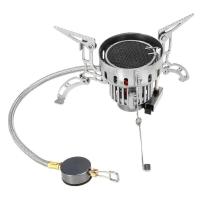 ราคา เตาตั้งแคมป์อินฟราเรดกลางแจ้งเตาแบบพกพาน้ำหนักเบาเตาแก๊ส Windproof พับได้เตาขนาดเล็กสำหรับ Cookout ปิกนิกเดินป่าแบกเป้ (14679420018)