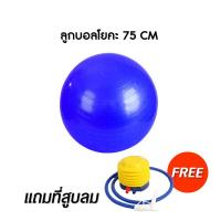 ราคา ลูกบอลโยคะ บอลโยคะ ฟิตบอล ฟิตเนสบอล ลูกบอลฟิตเนส พร้อมที่สูบลมฟรี (1979218489)