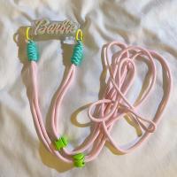 ราคา แฮปปี้กับการจัดเก็บของโทรศัพท์มือถือบาร์บี้สายรัดป้องกันการโซ่กันหายพร้อมคลิปหนีบด้านหลังโทรศัพท์มือถือตัวอักษรบาร์บี้สายหิ้วถักเปีย Crossb (19932685772)