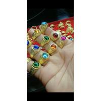 ราคา แหวน หัวสี งานทองเหลืองแท้ (20850691090)