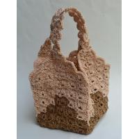 ราคา กระเป๋าถัก ทรงถุงแกงยอดฮิต งานแฮนเมด ถักโครเชต์ ด้วยเชือกร่ม คุณภาพดี เป้นลายพัด สวยงามเหมือนลูกไม้ฉลุ ทั้งใบ ขนาดกระทัดรัด (19414901720)