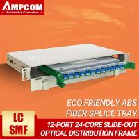 ราคา AMPCOM 24 Core ODF Optical Distribution กรอบ Optic Patch แผง LC SC FC เดี่ยวโหมดหลายโหมด OS2 OM2 OM3 OM4 Fiber Coupler (16797902221)