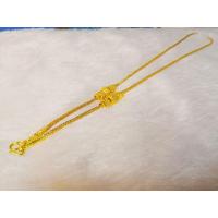 ราคา สร้อยคอ ทอง สุโขทัย คั้น โอ่ง ขนาด 1 บาท หุ้ม เศษ ทอง แท้ 96 5 ตะขอ ตรา ปั้ม 99 99 รับประกัน 6 ปี ไม่ ลอก ดำ (12641890370)