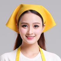 ราคา หมวกและอุปกรณ์ทำครัวในห้องครัวผ้าโพกหัวสำหรับบริกรชายหญิงผ้าโพกศีรษะสำหรับห้องครัวทานอาหารและบาร์ทำผมสำหรับผู้หญิง (20767568268)