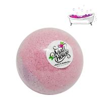 ราคา Mali House Bath Bomb Ball บาธบอม สบู่ทำฟองในอ่าง กลิ่นกล้วยไม้ Orchidสีม่วง 150g (305875473)