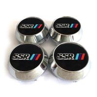 ราคา NEW 4pc 60MM SSR Logo Black Silver center caps Car Modified Wheel Center Cover Rim Hub Cap Center Cap for SSR rim (16474253023)