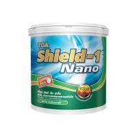 ราคา TOA SHIELD 1 NANO ทีโอเอ ชิลด์ วัน นาโน สีทาอาคาร ทาบ้าน สีขาว ขนาด 3 785 ลิตร 1 แกลลอน (10411578340)