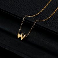 ราคา สร้อยโชคเกอร์แฟชั่นรูปหัวใจเล็กๆชื่อต้นตัวอักษรสีทองสร้อยคอตัวอักษรสำหรับผู้หญิงจี้เครื่องประดับ (19112011797)