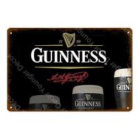ราคา Guinness โปสเตอร์สัญลักษณ์กระป๋องเบียร์โลหะให้คุณความแรงของอุปกรณ์ตกแต่งผนังสไตล์ย้อนยุคจานตกแต่งสำหรับคลับผับเป็นสิ่งที่ดีสำหรับคุณ (19101997637)