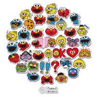 ราคา ʕ ᴥ ʔ พร้อมส่ง สติ๊กเกอร์กันน้ำขนาดเล็กลายเซซามี สตรีท Sesame Street Small Waterproof Decoration Sticker Set (15572829437)