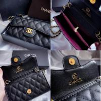 ราคา กระเป๋าชาแนลทรงกระเป๋าตัง (20568716042)