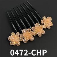 ราคา Korean style new hair accessories sweet lady hair comb with diamonds (18233561996)