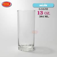 ราคา แก้วน้ำ แก้วใส แก้วทรงสูง แก้วน้ำส้ม แก้วน้ำดื่ม แก้ว ขนาด 13 oz 384 ml 1 กล่อง 6 ใบ (8446518963)
