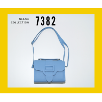 ราคา กระเป๋าเเฟชั่นผู้หญิงสะพายข้างทรงกล่อง No 7382 NE NA Collection Bag (20851199752)