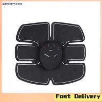 ราคา Broadfashion Professional Sports Abdominal Trainer Rechargeable Abdomen Gel Pad Muscle Stimulator For Weight Loss (20641772680)