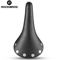 ราคา RockBros เบาะหนังพีวีซีสำหรับผู้ชายอานจักรยานจักรยานเสือหมอบกีฬาขี่จักรยานกลางแจ้ง MTB เบาะจักรยานเสือภูเขาราวเหล็ก (21338862152)