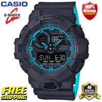 ราคา ต้นฉบับ G Shock GA700 ผู้ชายกีฬานาฬิกาคู่แสดงเวลา 200 เมตรกันน้ำกันกระแทกเวลาโลก LED แสงอัตโนมัติรับประกัน 4 ปี GA 700SE 1A2 ใหม่แท้ (20352638610)