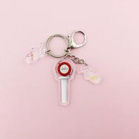 ราคา Kpop BTS พวงกุญแจ EXO NCT สองครั้งกำมะหยี่สีแดง Stray เด็ก Seventeen Monsta X พวงกุญแจอะคริลิค DIY Key Ring Gift (16251128122)