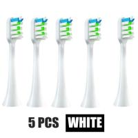 ราคา 5ชิ้น เซ็ตหัวแปรงสีฟันเข้ากันได้กับ X3 Soocas X3U X5แปรงฟันไฟฟ้า Soocare X3หัวฉีดสูญญากาศ Packag (16122499597)