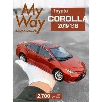ราคา โมเดลรถเหล็ก Toyota Corolla 2019 Altis สเกล 1 18 (19168034834)