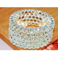 ราคา กำไลคริสตัล แพคคู่ (21355818091)