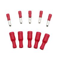 ราคา 100pcs Insulated Electrical Wire Crimp Connector 22 10AWG Female Male Bullet Butt Terminals Assorted Car Accessories (20057735628)