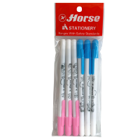 ราคา HORSE ตราม้า ปากกาลูกลื่นฝาH 10 ลายการ์ตูน 1x6 แพ็ค (3130466524)