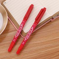 ราคา ปากกา2หัว Permanent เขียนซองไปรษณีย์พลาสติก กันน้ำ ปากกาเขียนซองไปรษณีย์ ซอง จม ซีดี CD สูตรน้ำมัน (21046524832)