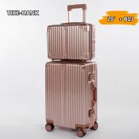 ราคา 883 กระเป๋าเดินทาง suitcase กระเป๋าเดินทางล้อลาก 20 24 28 นิ้ว สีน้ำเงิน insขายดี กระเป๋าเดินทางล้อลาก กรอบอลูมิเนียม วัสดุ PC 5สี luggage (20978035770)
