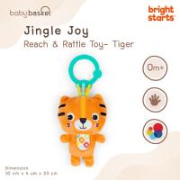 ราคา Bright Starts Jingle Joy Reach Rattle Toy Tiger (18552235427)