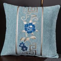 ราคา European Sofa Throw Pillow Set New Chenille Floral Cover Bed Head Cushion Office Noon Break Pillows Bedside Pillowcase Room Decoration Cushion Cover (20015514864)